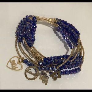 Crystal 18k goldplated bracelet